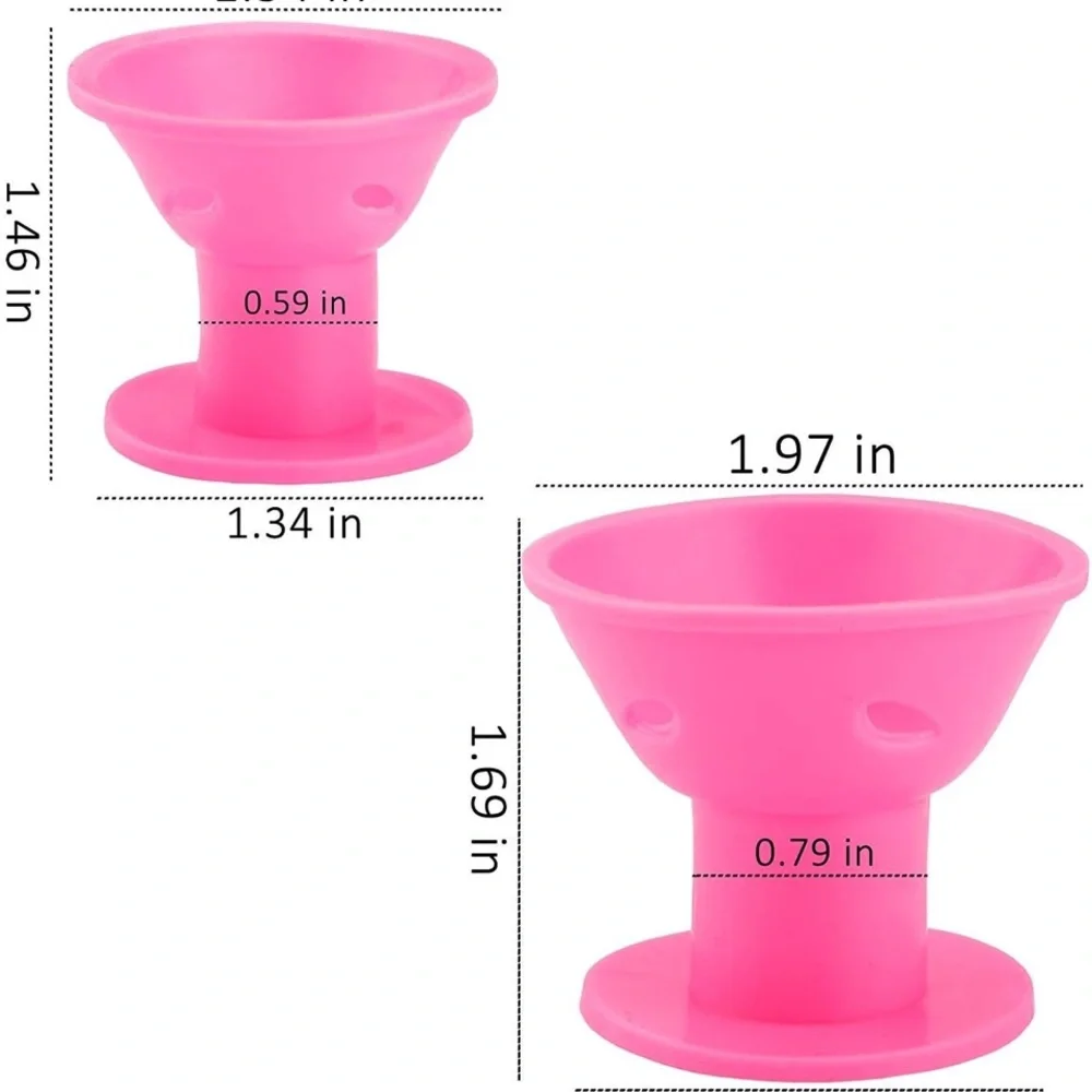 Silicone hair, curlers new